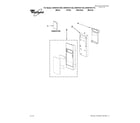 Whirlpool GMH5184XVT0 control panel parts diagram
