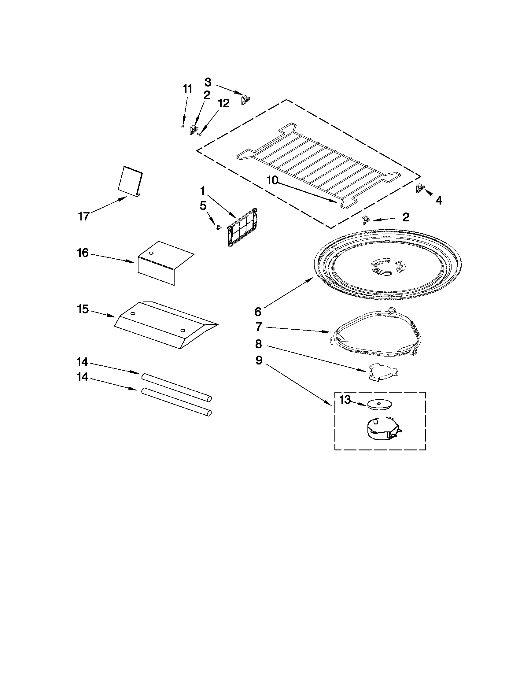 Turntable parts