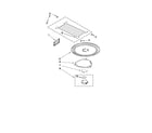 Whirlpool YWMH2205XVQ0 turntable parts diagram