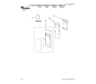 Whirlpool GMH5205XVT0 control panel parts diagram