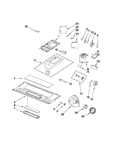 Interior and ventilation parts