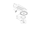 Whirlpool GMH5205XVS0 turntable parts diagram