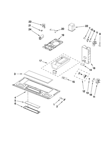 Interior and ventilation parts