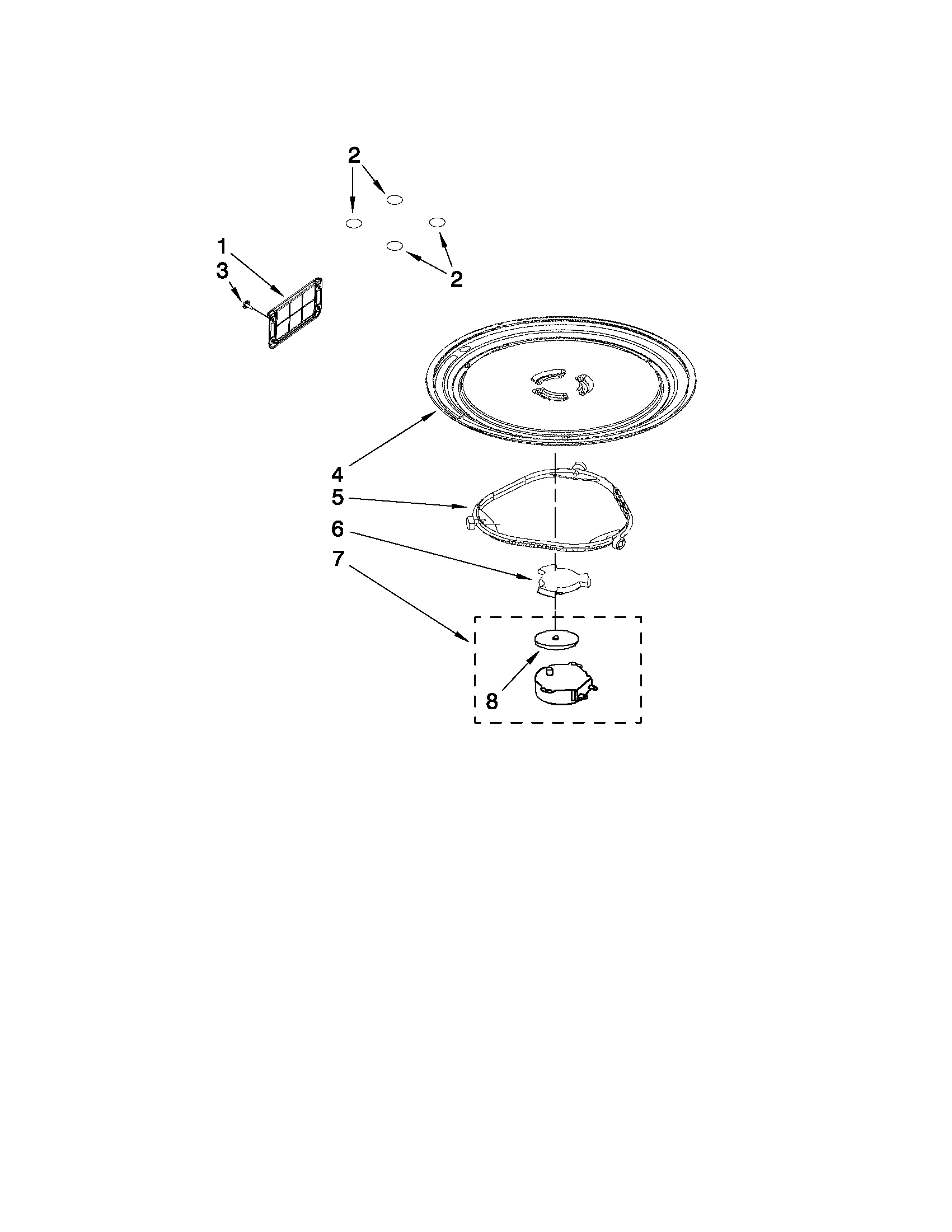 Turntable parts