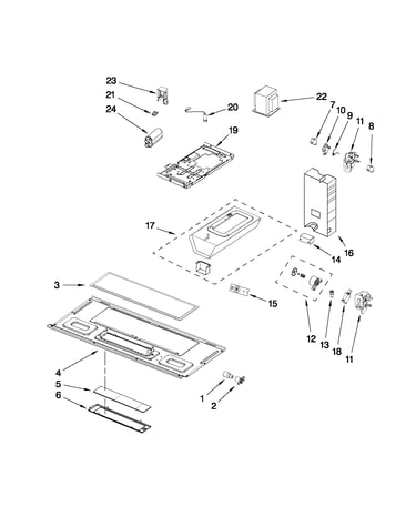 Interior and ventilation parts
