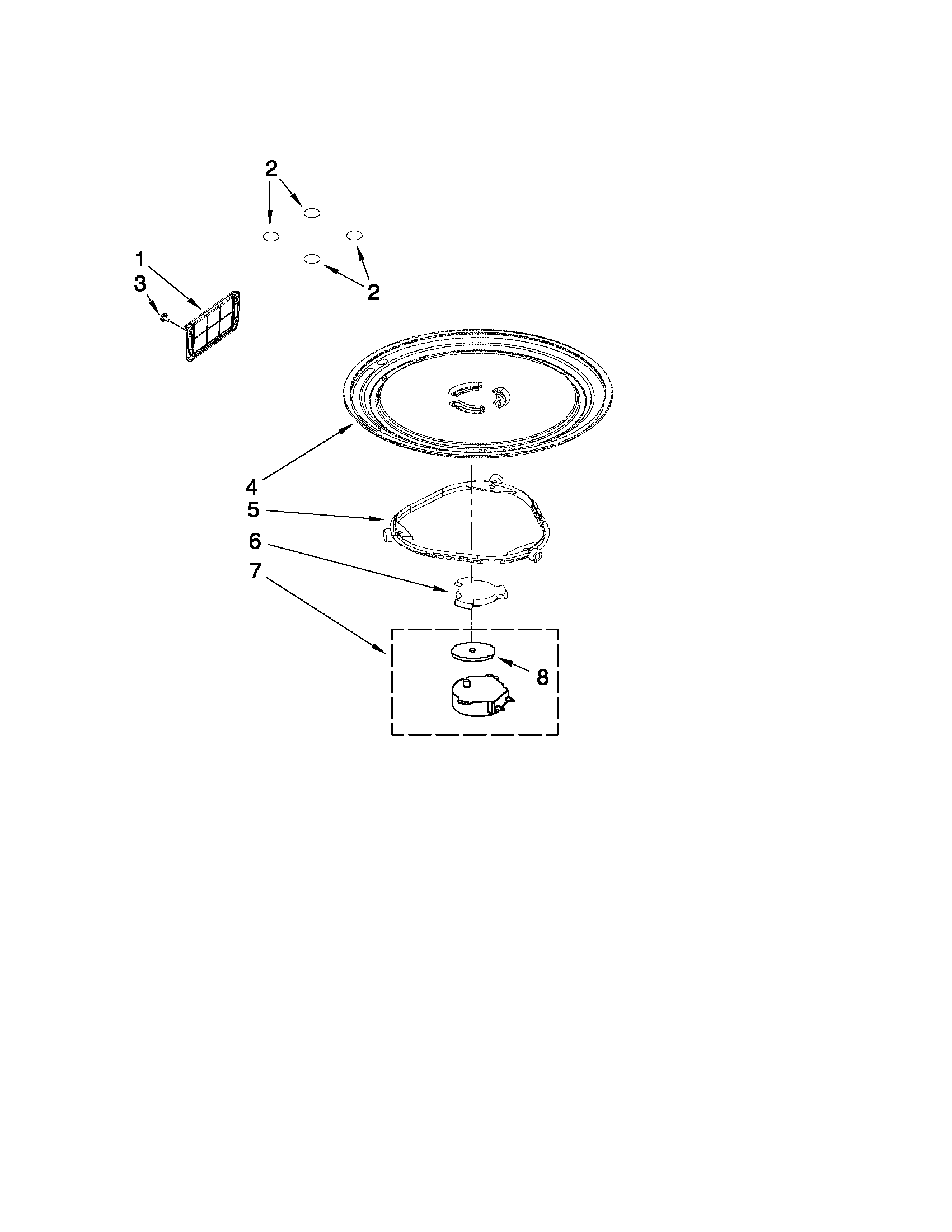 Turntable parts