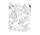 Whirlpool YWED7990XG0 bulkhead parts diagram