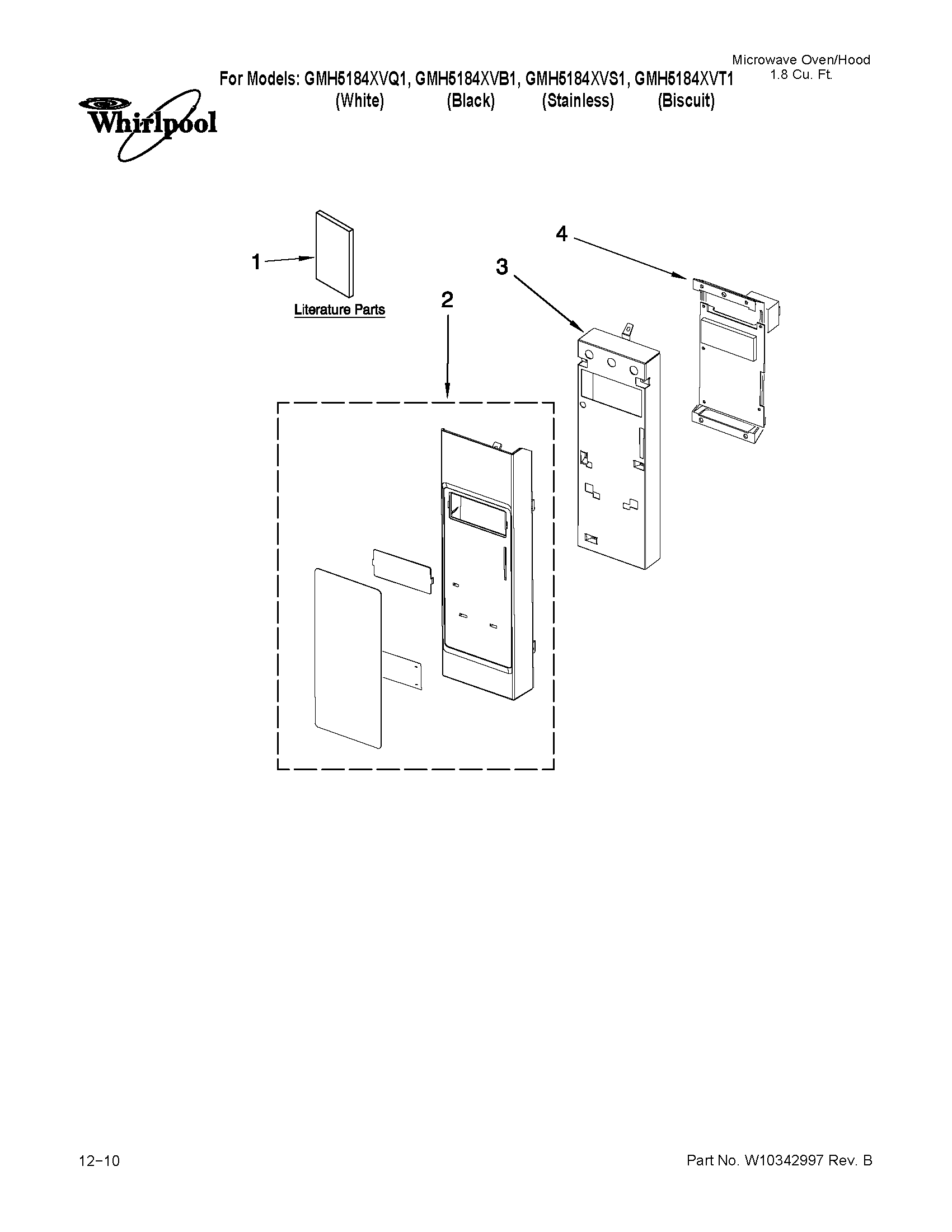 CONTROL PANEL PARTS