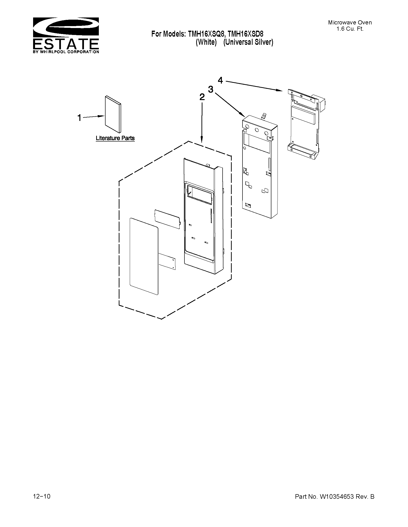 Control panel parts