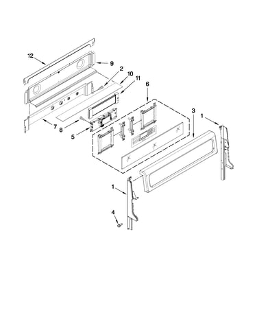 Control panel parts