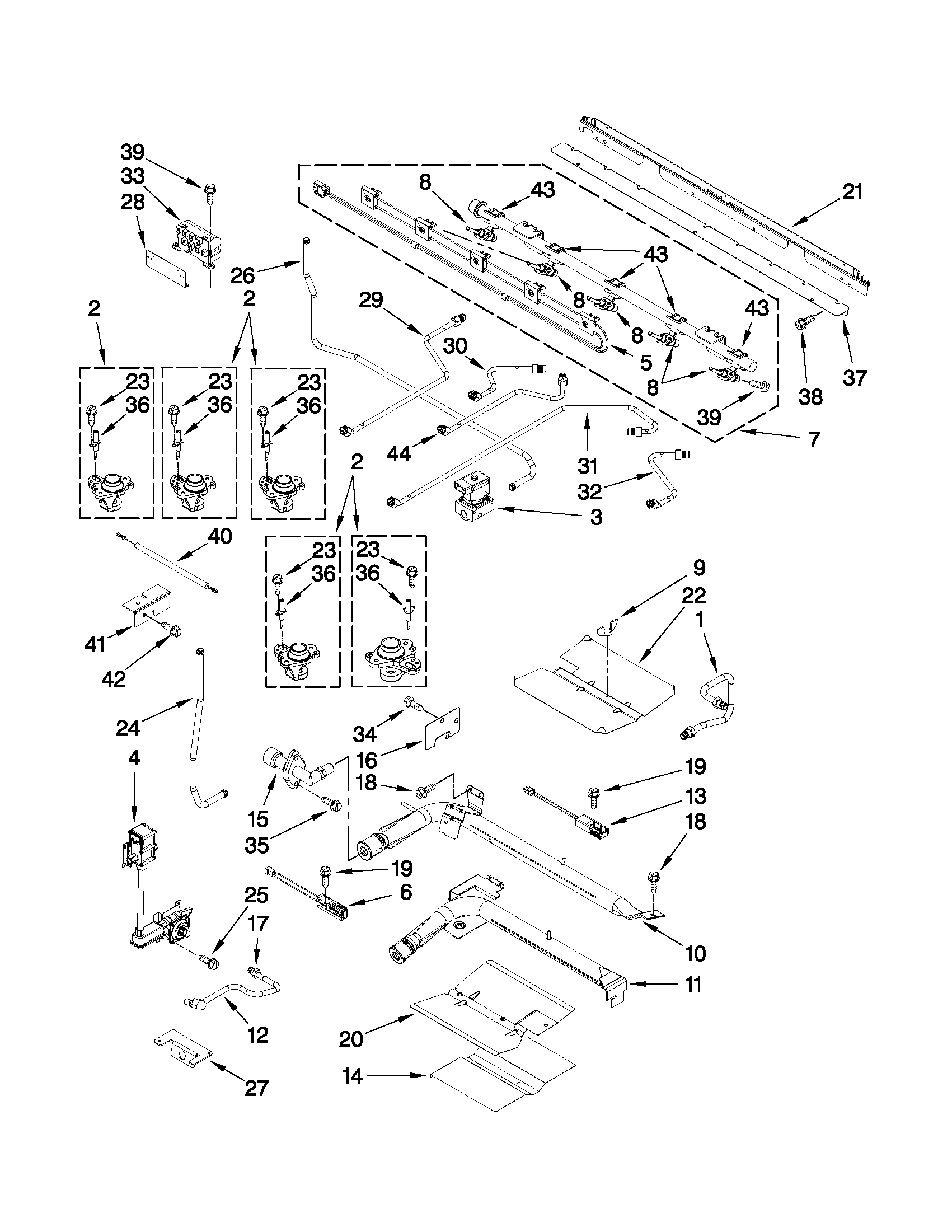 MANIFOLD PARTS