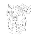 KitchenAid KGRS505XWH00 manifold parts diagram
