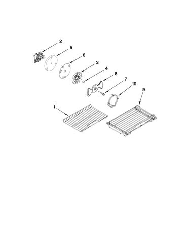 Internal oven parts