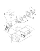 Motor and ice container parts