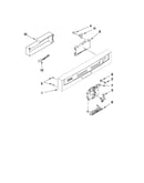Control panel and latch parts