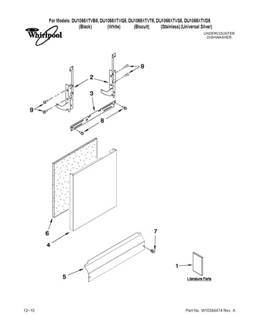 Door and panel parts