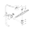 Upper wash and rinse parts