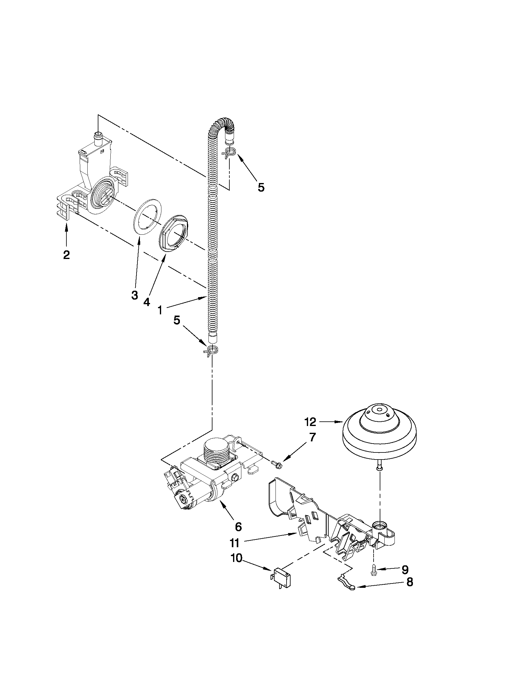 Fill, drain and overfill parts