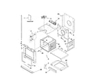 Whirlpool RBD305PVQ03 lower oven parts diagram