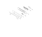 Whirlpool RBD305PVQ03 control panel parts diagram