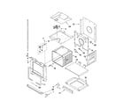 Whirlpool RBD307PVS03 lower oven parts diagram
