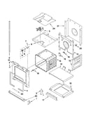 Lower oven parts