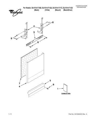 Door and panel parts