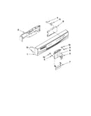Control panel and latch parts