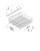 Upper rack and track parts