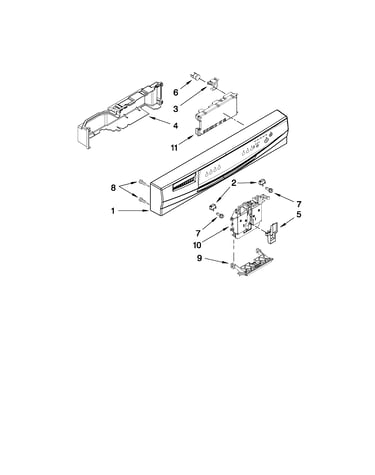 Control panel parts