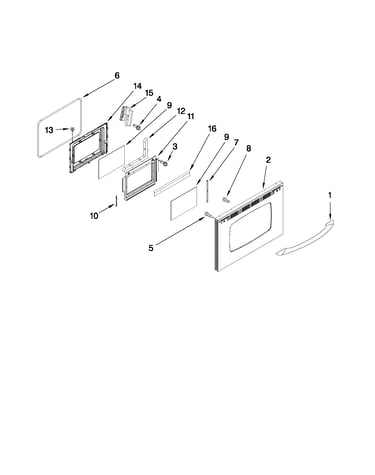Lower door parts