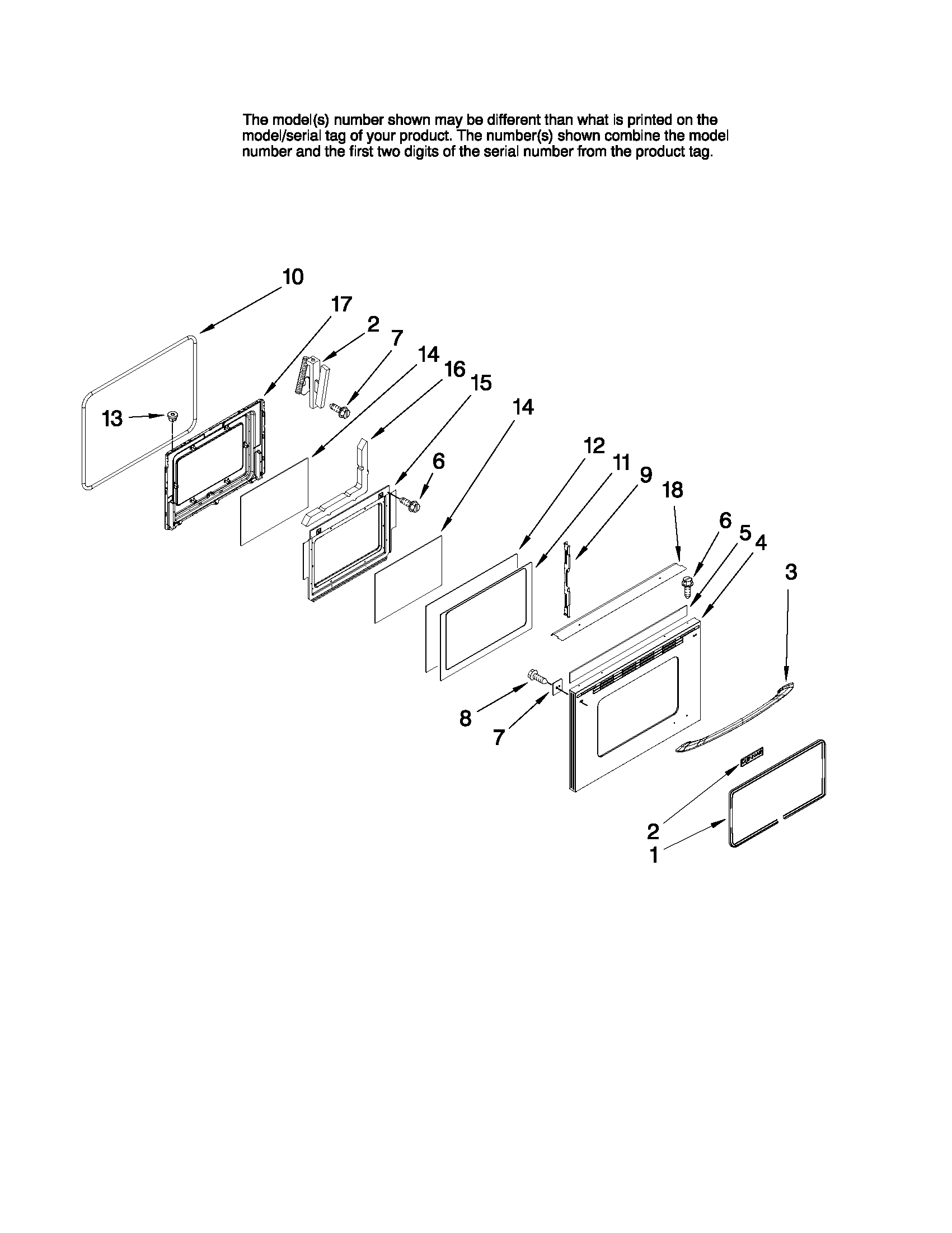 LOWER DOOR PARTS