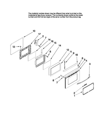 Lower door parts
