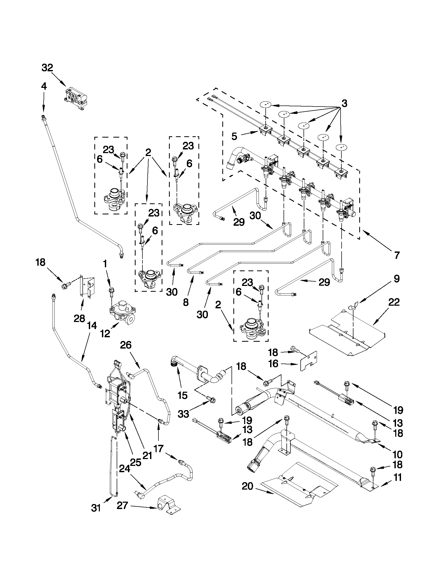 MANIFOLD PARTS