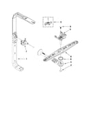 Upper wash and rinse parts
