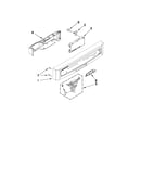Control panel and latch parts
