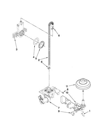 Fill, drain and overfill parts