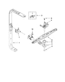 Upper wash and rinse parts