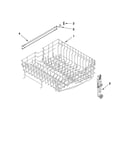 Upper rack and track parts