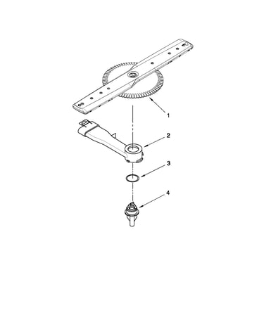 Lower washarm parts