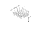 Maytag MDBH979AWW4 upper rack and track parts diagram