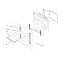 Oven door parts