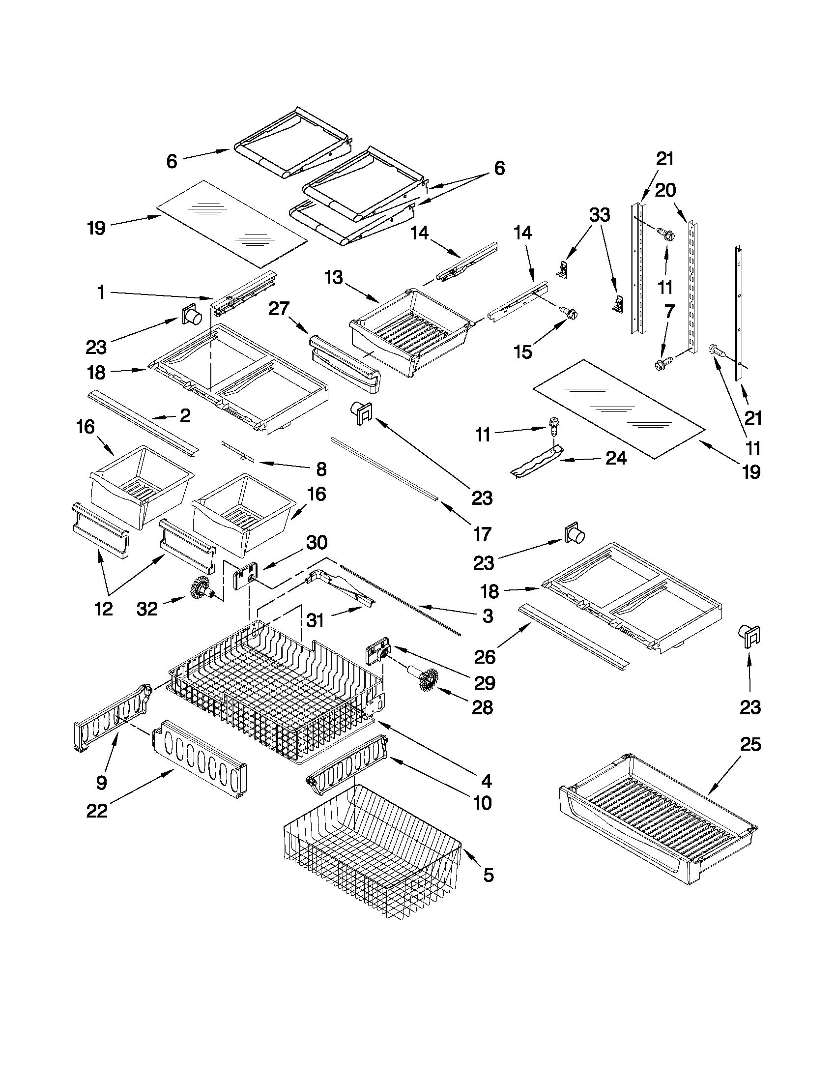 SHELF PARTS