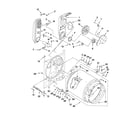 Whirlpool WGD4910XQ0 bulkhead parts diagram