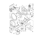 Whirlpool 7MWGD7800XW0 bulkhead parts diagram