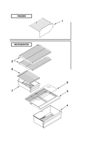 Shelf parts