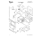 Whirlpool RBD277PVB03 lower oven parts diagram