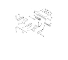 Whirlpool RBS245PRB06 top venting parts diagram