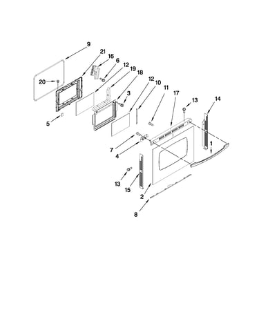 Lower door parts
