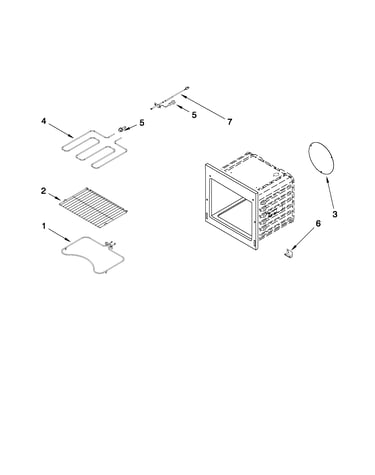 Internal oven parts